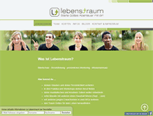Tablet Screenshot of dein-lebenstraum.com